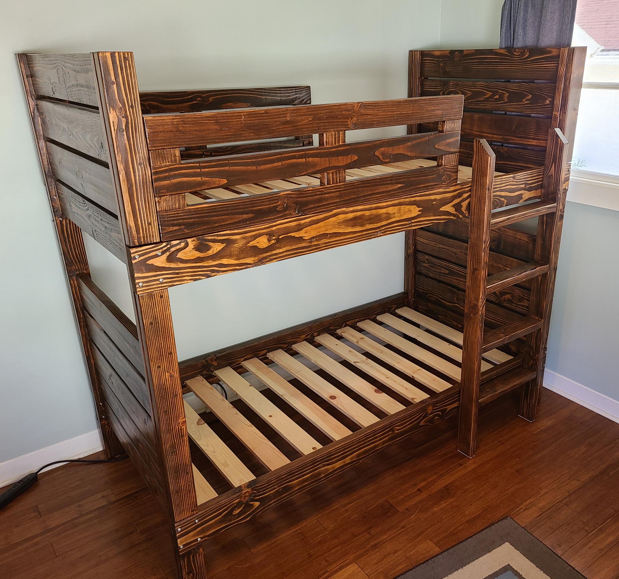 Ana white bunk hot sale bed